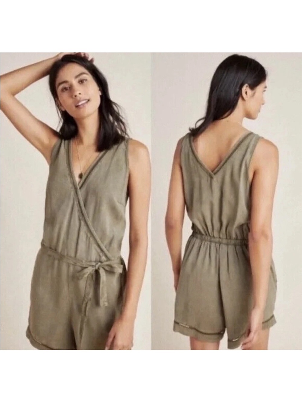 Anthropologie cloth & stone romper size  xs